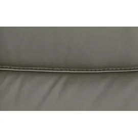 Hukla Fernsehsessel Dean Leder 70 x 109 x 88 cm Grau elektrisch