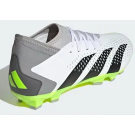 Adidas Herren Fussball-Kunstrasenschuhe Predator, FTWWHT/CBLACK/LUCLEM, 46 2⁄3
