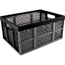 SUNWARE Klappbox the flap-line 47,5 x 35,0 x 22,7 cm 1-tlg. anthrazit/schwarz