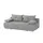 Switch Schlafcouch Flachgewebe 2-Sitzer Grau