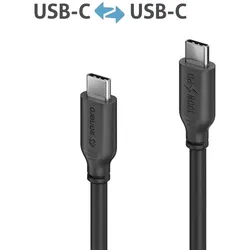 Sonero USB-C auf USB-C Ladekabel - USB 2.0, 100W PD - schwarz - 2,00m