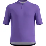 Odlo Herren Essential 1/2 Zip Radtrikot (Größe S, lila)
