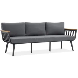 beautysofa NOVA Set 4-tlg. Dunkelgrau