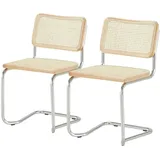 Schwingstuhl  Manuel , holzfarben , Maße (cm): B: 52 H: 81 T: 59.0