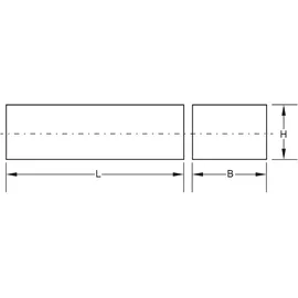 KS Tools Hebebühne Polyethylen 1350 x 140 x 45 mm