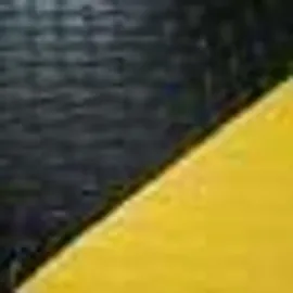 COBA Europe Arbeitsplatzmatte PVC 600 x 900 mm Schwarz/Gelb
