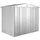 Biohort Europa 3 2,44 x 1,56 m silber-metallic