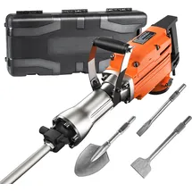 Vevor Abrisswagenheberhammer 2200 W inkl. 4 Stück Meißel Bit