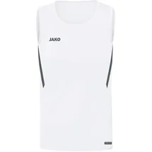 Jako Challenge Tanktop Kinder weiß/anthra light 164