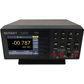 VOLTCRAFT VC-655 BT Tisch-Multimeter kalibriert (ISO) digital CAT I 1000 V, CAT II 600 V
