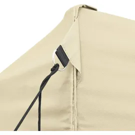 vidaXL Faltpavillon 4,5 x 3 m Cremeweiß