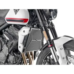 GIVI Schutz für Wasser- und Ölradiatoren aus Edelstahl, schwarz, für Triumph Trident 660 (2021), schwarz
