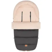 fillikid Winterfußsack Atlas Teddy Exklusiv in Grau | Gr.: onesize