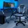 X Rocker Saturn Kunstleder Blau