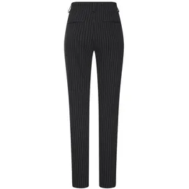 LASCANA Jogger Pants klassisches Jacquardmuster Schwarz gestreift 48/50