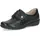 CAPRICE Slipper aus Leder Mehrweite H, Schwarz 40 EU