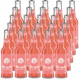 fritz-spritz Rhabarberschorle 25 Flaschen je 0,33l inkl. Mehrweg Pfand