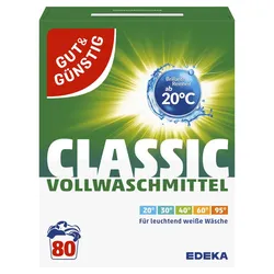 GUT&GÜNSTIG Waschmittel frisch 5,2 kg