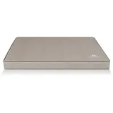 Knuffelwuff Hundematte Palomino Orthopädisch Kunstleder XXXL 135 x 90 Grau