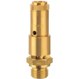 Riegler Sicherheitsventil DN 10 Messing Ansprechdruck 28 bar