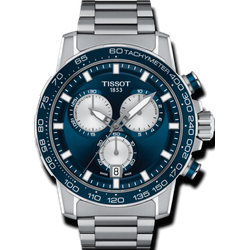 Tissot T-Sport Supersport Chrono Quarz T125.617.11.041.00 - blau,stahlfarben - 45,5mm