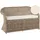 Beliani SUSUA 141 x 86 x 69 cm Beige/Weiß