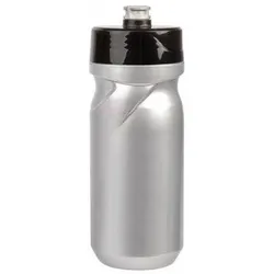 Polisport Wasserflasche mit Schraubverschluss S600 600 ml silber / schwarz 600ML