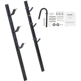 Vevor Rasentrimmer-Halterung Unkrautfresser Gestell Vertikal Max. Ladekapazität 30 kg (3 Steckplätze) / 10 kg (1 Steckplatz) Rasentrimmer Trimmerständer für Ihre Garten-, Landschaftsbaubedürfnisse