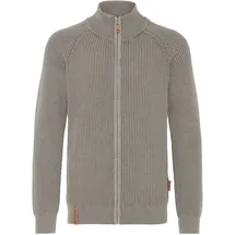 Indicode Strickjacke IDRockly in grau | Gr.: 3XL,
