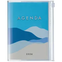 Mark's Europe MARK'S 2025/26 Taschenkalender, A6 Mountain // Blue