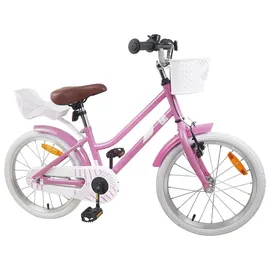 vidaXL Kinderfahrrad 18 Zoll Farbe Hellrosa