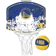 Wilson Mini-Basketballkorb NBA TEAM MINI HOOP, GOLDEN STATE WARRIORS, Kunststoff, Schwarz