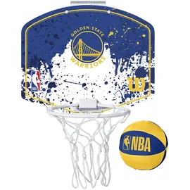 Wilson Mini-Basketballkorb NBA TEAM MINI HOOP, GOLDEN STATE WARRIORS, Kunststoff, Schwarz
