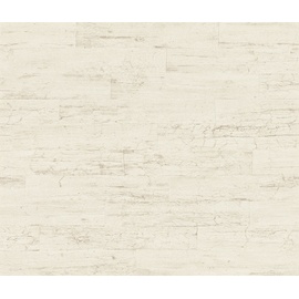 Rasch Textil Rasch Tapete 537000 - Vliestapete in Cremeweiß mit Holzoptik aus der Kollektion Curiosity - 10,05m x 0,53m (LxB)