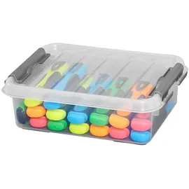 SUNWARE Q-Line Aufbewahrungsbox 20 x 15 x 6 cm 6-tlg. transparent
