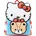 Loungefly Hello Kitty Bear Mini Rucksack
