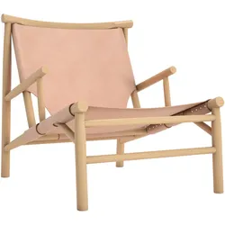 Norr11 Samurai Chair, eiche natur / harness leder natur