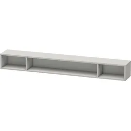 Duravit L-Cube 100x14cm, betongr ma, 3 Fäch., hor