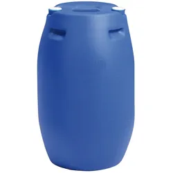 PE-Fass für Flüssigkeiten mit 2 Öffnungen, 120 l