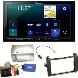 Pioneer SPH-DA230DAB CarPlay Android Auto Einbauset für Mercedes Vito W447