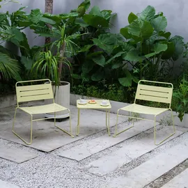 casa.pro Andria Set 3-tlg. Vanillegelb