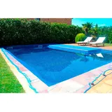 FUN AND GO Poolabdeckung Leaf Pool blau 7 x 11 m