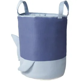 nordic coast company Spielzeugkorb, Blau, Textil, 30x30 cm, Spielzeug, Kuscheltiere