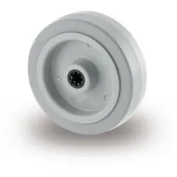 TENTE Rad, Tragl. 160kg, Elastik, ØxB 100x34mm, Rollenlager, Felge Polyamid