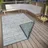 HANSE HOME Outdoorteppich Pangli, Wendeteppich, rechteckig, Höhe: 5 mm, In-& Outdoor, Teppich, Wetterfest, Balkon, Garten, Wohnzimmer, Modern grün 80 cm x 150 cm x 5 mm