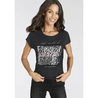 LAURA SCOTT T-Shirt in schwarz | Gr.: 46