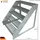 Kaminbau Mierzwa Treppe Freistehend 5 Stufen 60 cm Edelstahl/Verzinkt