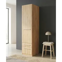 Priess Wäscheschrank Barcelona 48 x 193 x 54 cm Braun