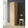 Priess Wäscheschrank Barcelona 48 x 193 x 54 cm Braun