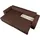 ed exciting design Ecksofa Dunkelbraun, & 3 Zierkissen